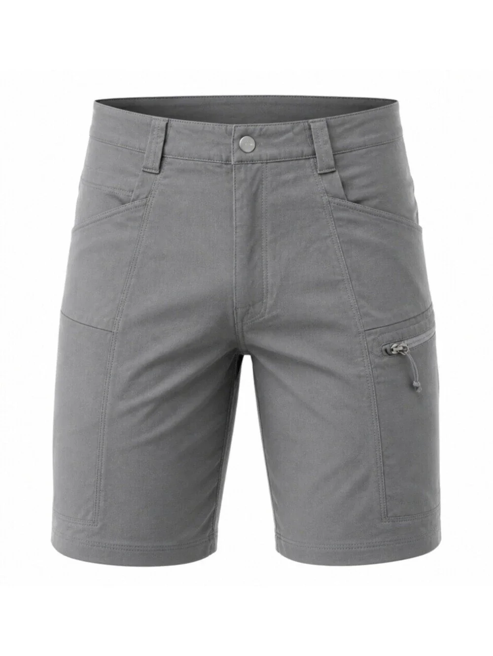 The North Face Hiking Shorts Mens 36 Gray Cargo Trail Technical Nylon Utility